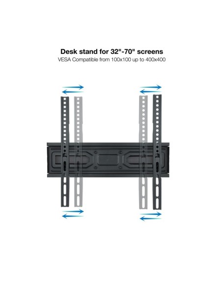 SOPORTE PARED PANTALLAS 32-70" NEGRO HASTA 70KG PN: LP7846TN-B EAN: 8433281013131   