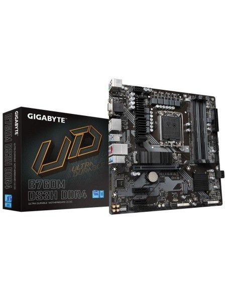 PB S-1700 B760M DS3H  GIGABYTE DDR4 M-ATX PN: B760M DS3H DDR4 EAN: 4719331850876   