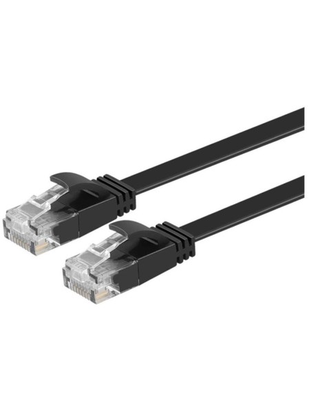 CABLE UTP   0.5 M CAT.6 NEGRO PN: UTP 50CM CAT.6 EAN: 8433281016156   