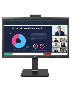 MONITOR 23.8" LG 24BP75CP-B    FHD WEBCAM MULTIMEDIA...