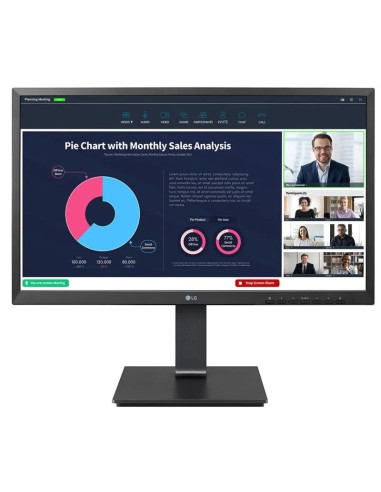 MONITOR 23.8" LG 24BP75CP-B    FHD WEBCAM...