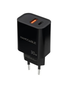 CARGADOR  5V ENCHUFE 2 X USB   TYPE C, USB A PN:...