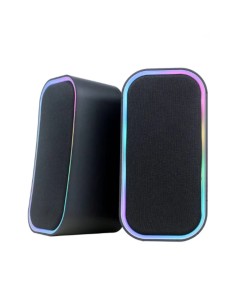 ALTAVOZ 2.0 OMEGA OGG135       6W RMS NEGRO, AUX Y BT RGB...