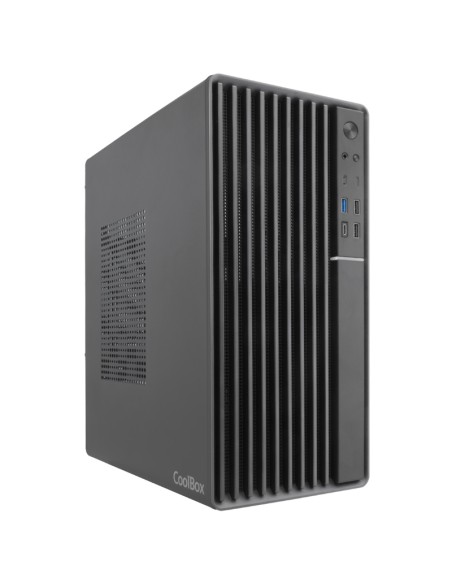 CAJA MATX COOLBOX M840 NEGRA   CON FUENTE 500W PN: COO-PCM840-1 EAN: 8436624422294   