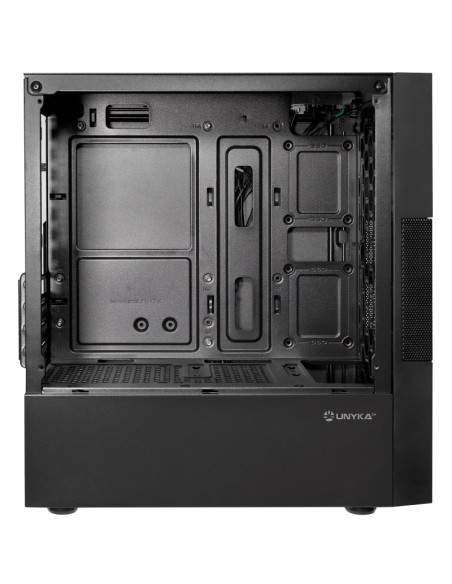 CAJA SEMITORRE ATX AERO C25    NEGRA CON FUENTE 500W PN: UK52125 EAN: 8436617921360   