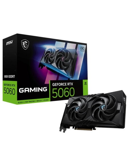 VGA RTX5060    8GB GDDR7  MSI  GAMING OC EDITION PN: 912-V537-005 EAN: 4711377342544   