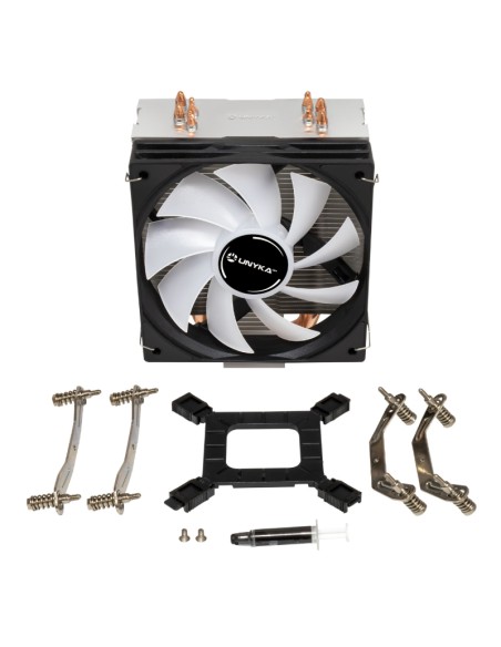VENTILADOR UNYKA UNYCOOL H41   ARGB NEGRO PN: UK324012A EAN: 8436617921643   