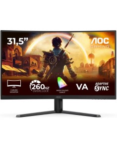 MONITOR 31.5" AOC C32G42ZE FHD CURVO VA 0.3MS 240HZ NEGRO...