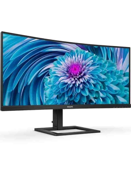 MONITOR  34" PHILIPS 346E2CUAE WQHD CURVO MULTIMEDIA NEGRO PN: 346E2CUAE/00 EAN: 8712581770662   
