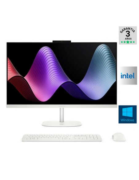 AIO 27.0" HP ULTRA 5-120U      16GB 1TB NVME W11HOME BLANCO PN: DANZ6EA EAN: 199896767378    