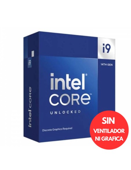 INTEL S-1700 I9-14900KF  BOX   3.2GHZ SIN VENTILADOR PN: BX8071514900KF EAN: 5032037278546   