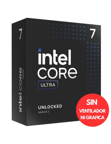 INTEL S-1851 ULTRA 7 265KF BO  3.3GHZ SIN VENTILADOR PN: BX80768265KF EAN: 5032037281980   