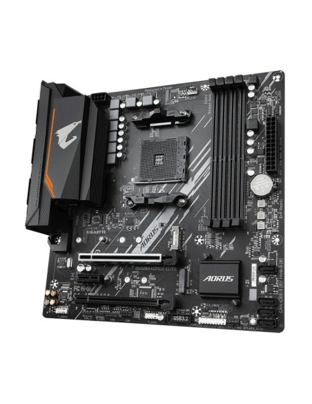 PB S-AM4 AOURUS B550M ELITE    DDR4 M-ATX PN: 9MB55MAEL-00-G13 EAN: 4719331809546   