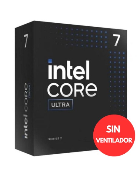 INTEL S-1851 ULTRA 7 270K  BOX 4.2GHZ SIN VENTILADOR PN: BX80768270K EAN: 5032037284837   